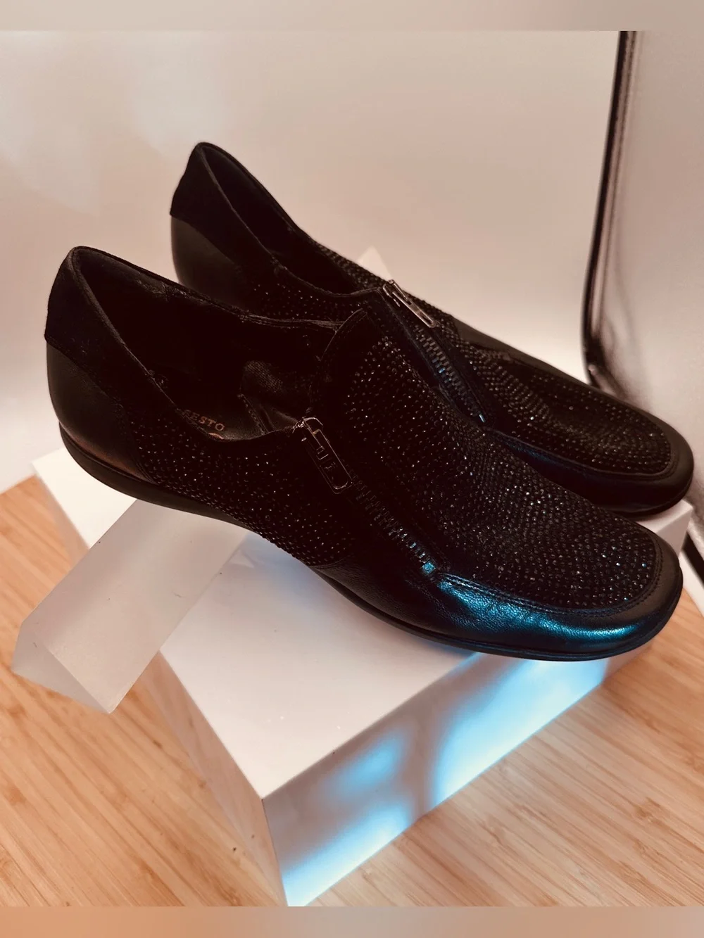 Sesto Meucci sparkly loafers Size 8